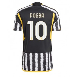 Maillot de foot Juventus Paul Pogba #10 Domicile 2023-24 Manches Courte